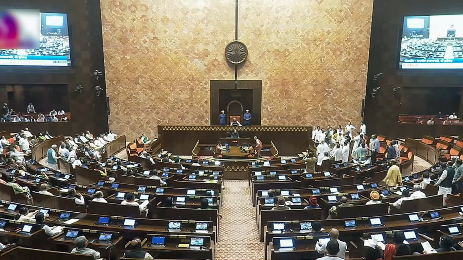 Amid Opposition protest, Rajya Sabha passes Bill criminalising insult to Vande Mataram
