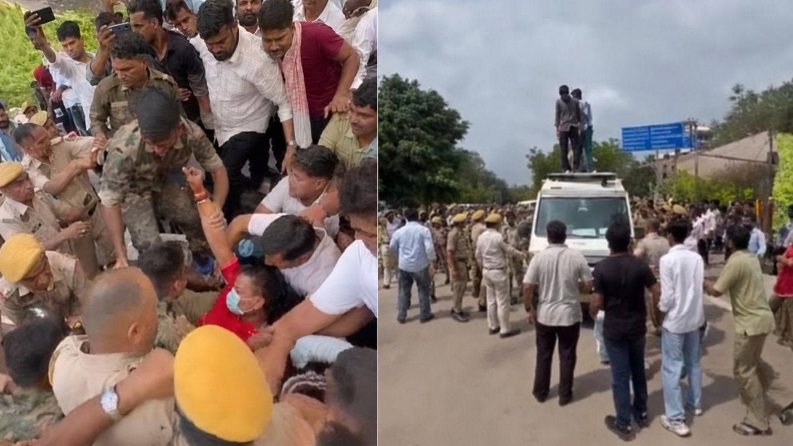 Student leader who CJP’s Ashutosh Ranka visited forcibly taken to hospital from Rajasthan university