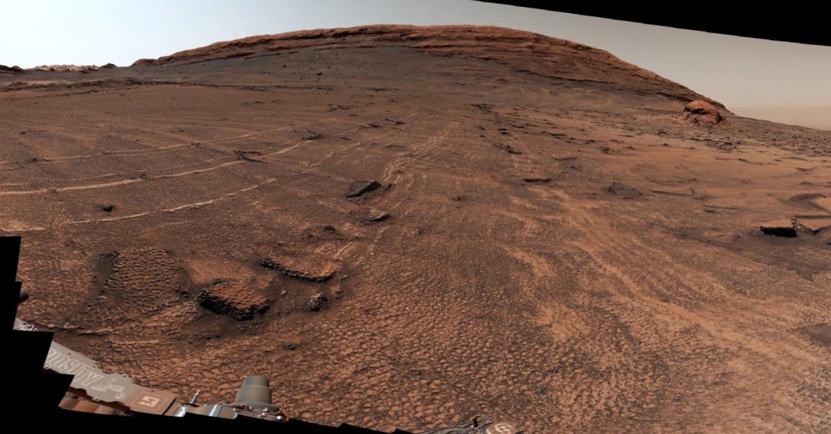 NASA’s Curiosity rover found a ‘sea of polygons’ on Mars