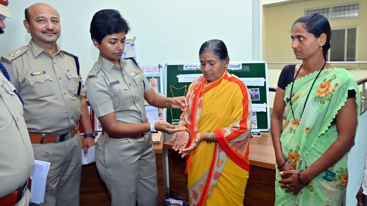 Haveri police return stolen property worth ₹2.30 crore to owners