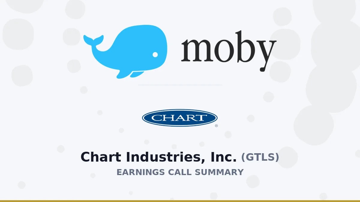 Chart Industries, Inc. Q2 2026 Earnings Call Summary