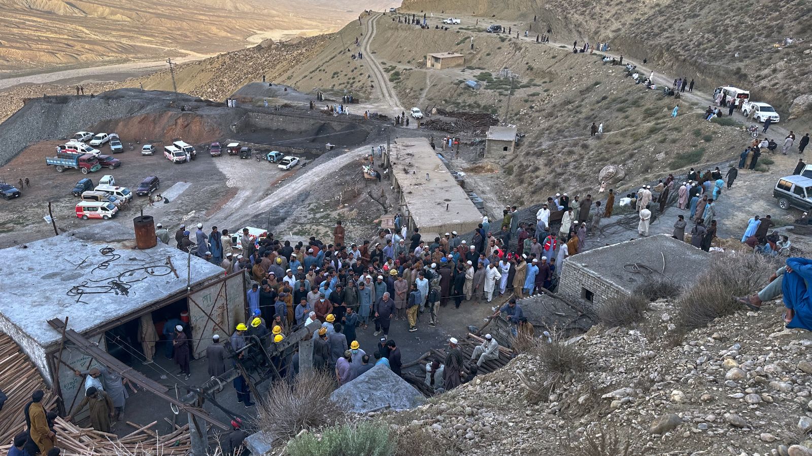 Coal mine blast in Pakistan kills at least 32 miners, traps 10 others