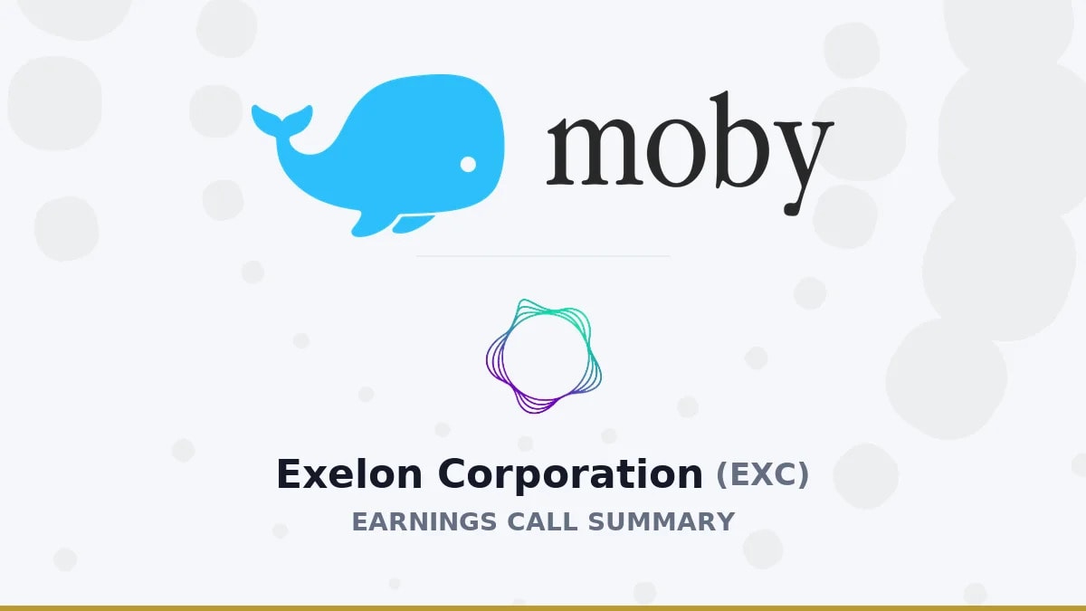 Exelon Corporation Q2 2026 Earnings Call Summary