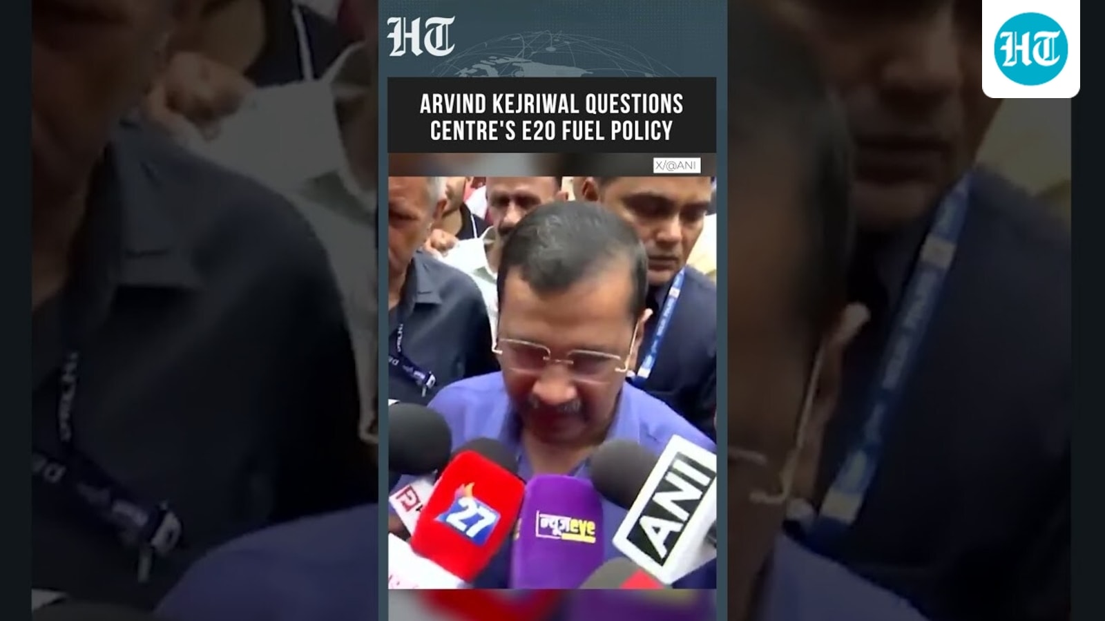 Arvind Kejriwal Slams Centre Over E20 Petrol: 'Vehicles Damaged, Mileage Falling'