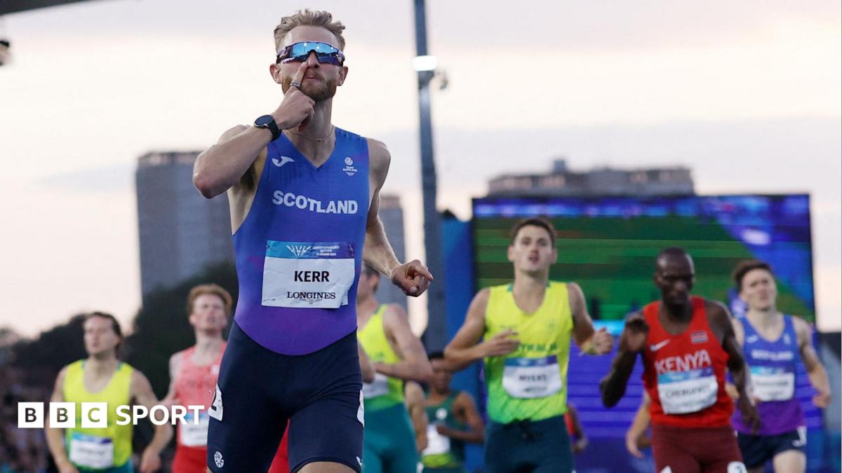 Emotional Kerr delivers moment Glasgow 2026 has waited for with men's mile gold