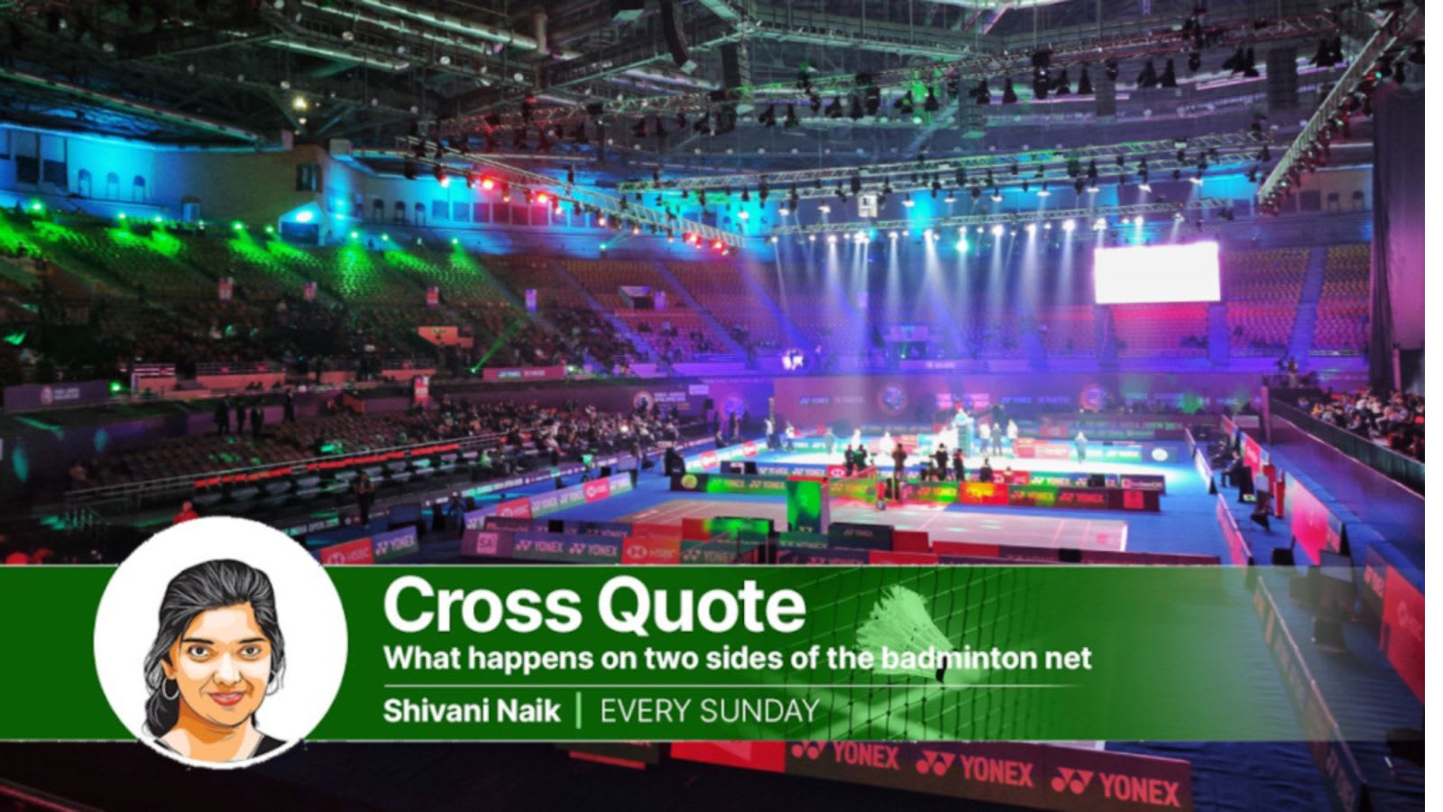 Yellow, white, gold: The united colours of badminton