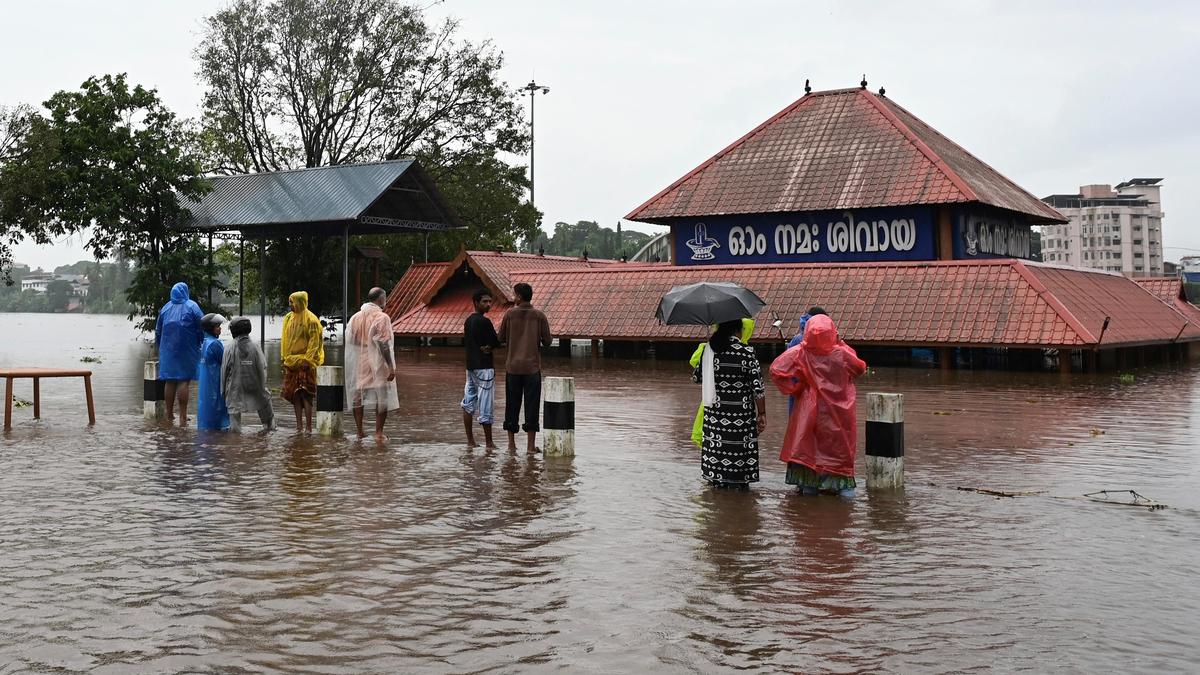 Ernakulam gets relief from rain scare as water level recedes in flood-hit areas