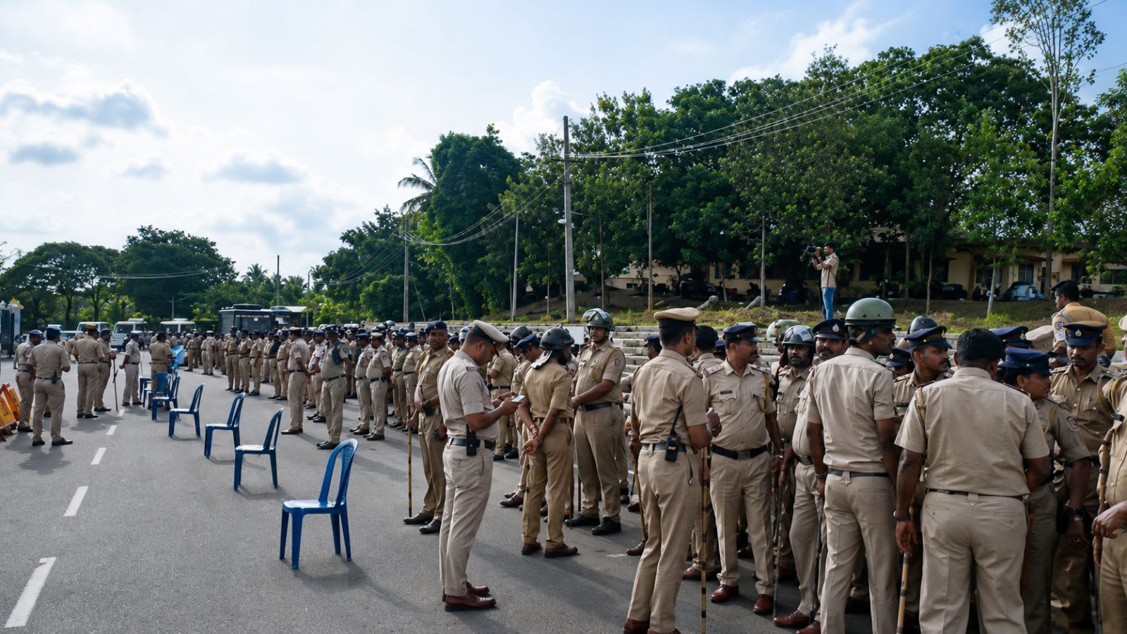 Karnataka police aspirants allege irregularities in hiring test, walk out