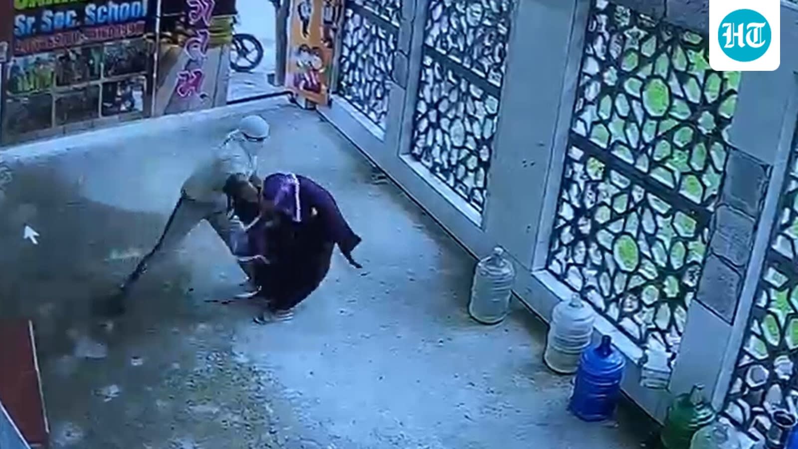 Teacher dragged, stabbed 20 times by masked man at private Faridabad school, dies