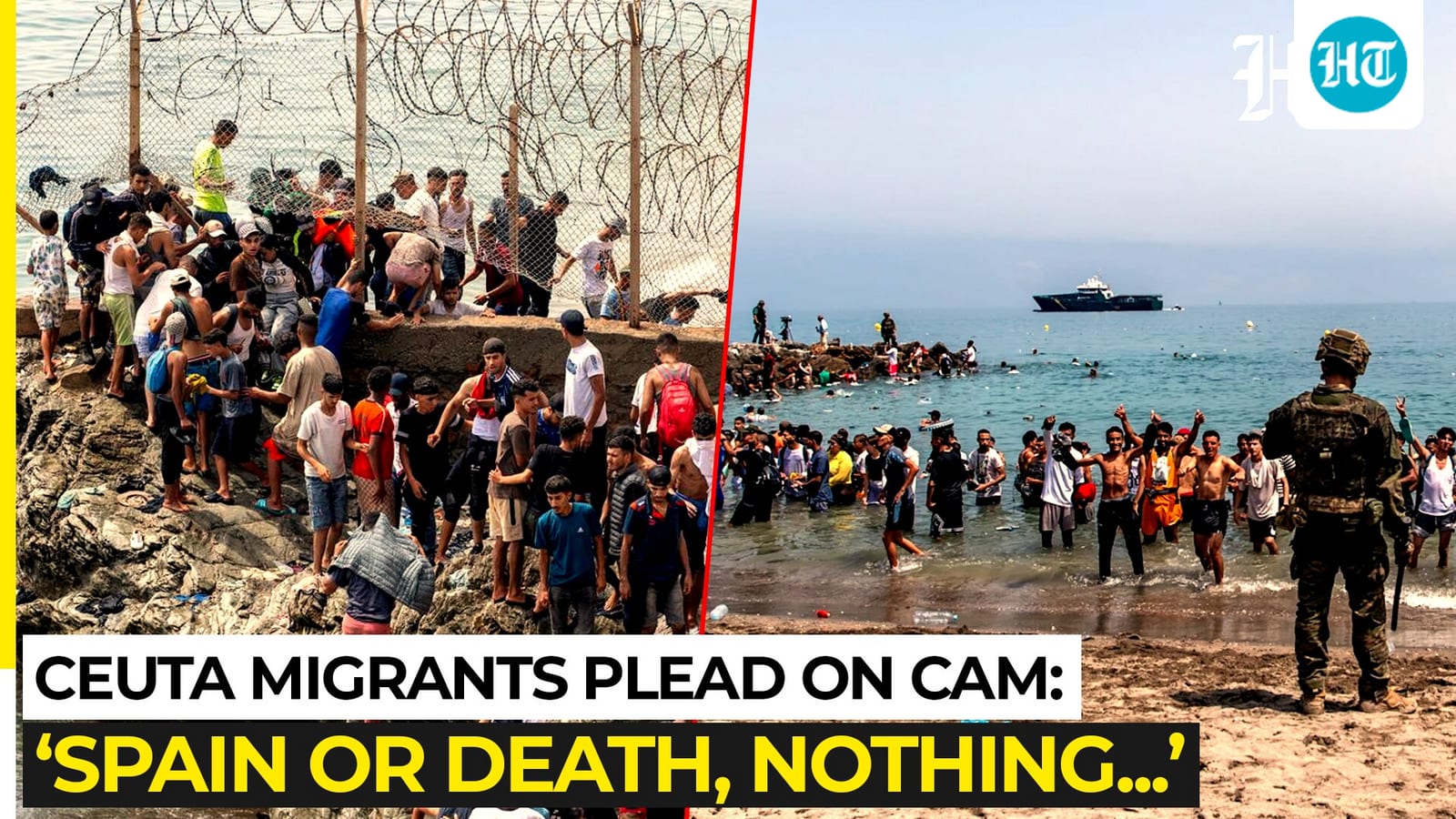 ‘Here until death...’: Ceuta’s stranded migrants dare Europe to push them back into Morocco