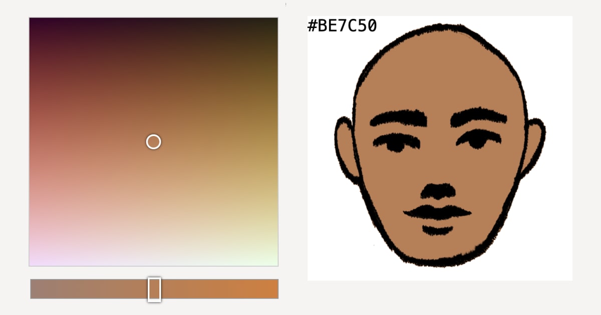 Show HN: Simple algorithm and color space to generate diverse skin tones
