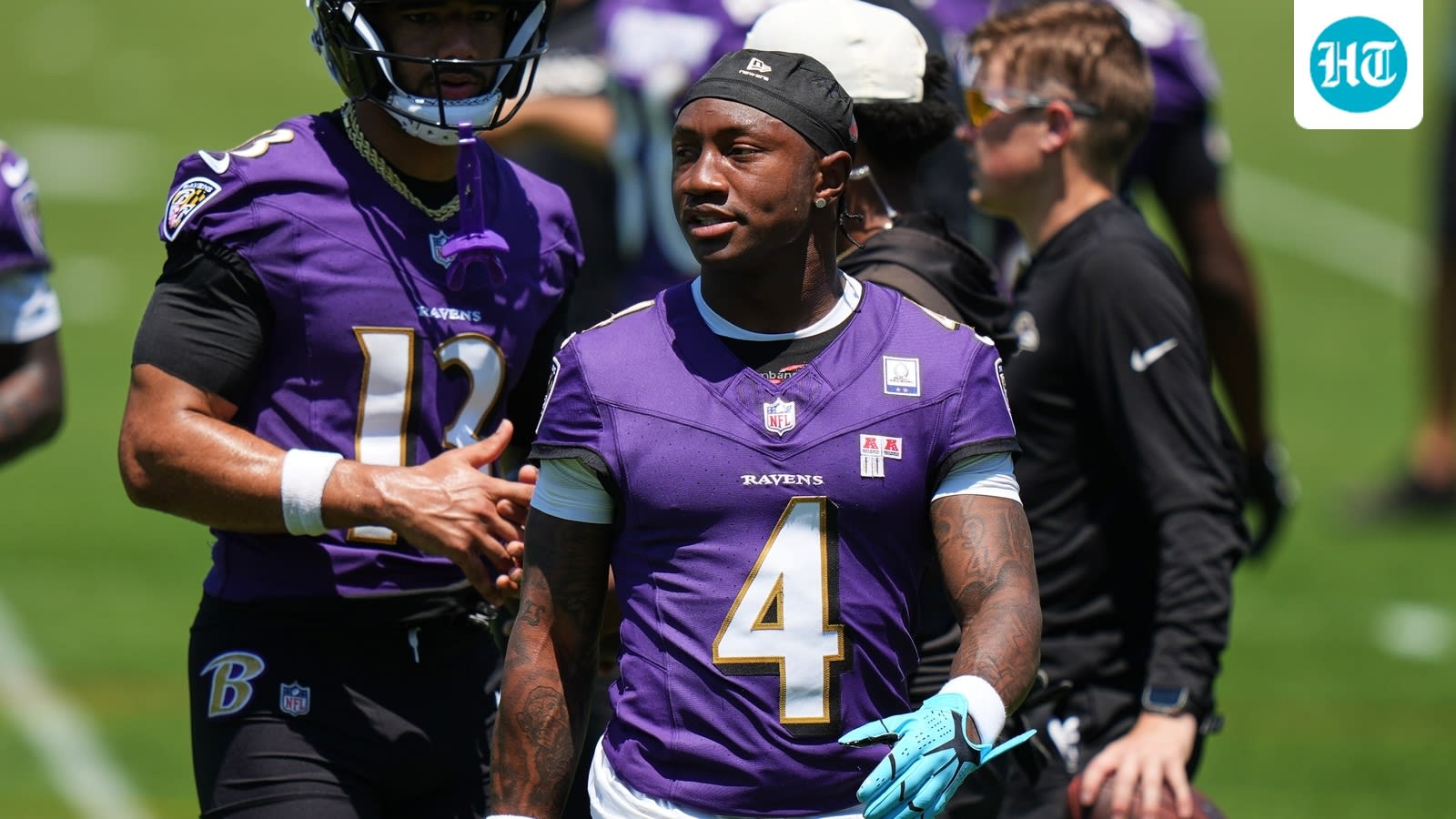 How Zay Flowers' contract impacts Lamar Jackson's future with the Ravens and why it benefits the NFL quarterback