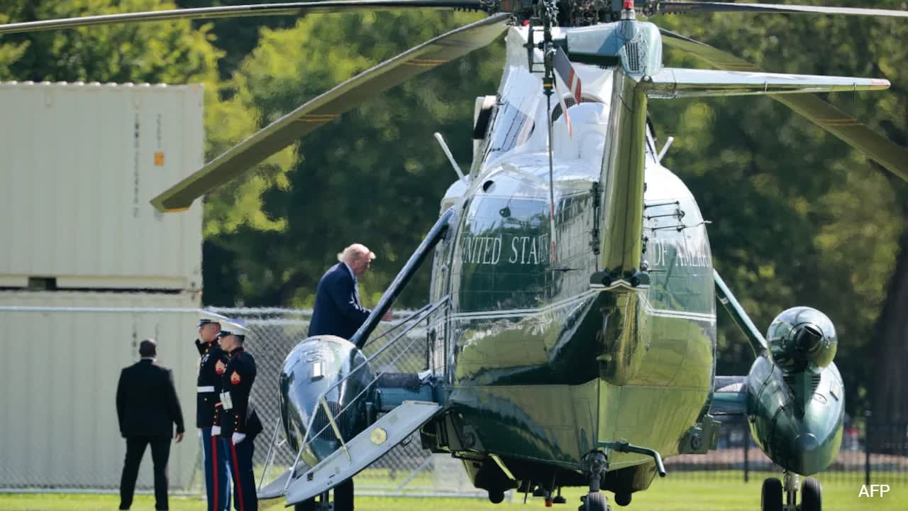Trump Helicopter Came Too Close To Passenger Plane, Probe Launched: Report