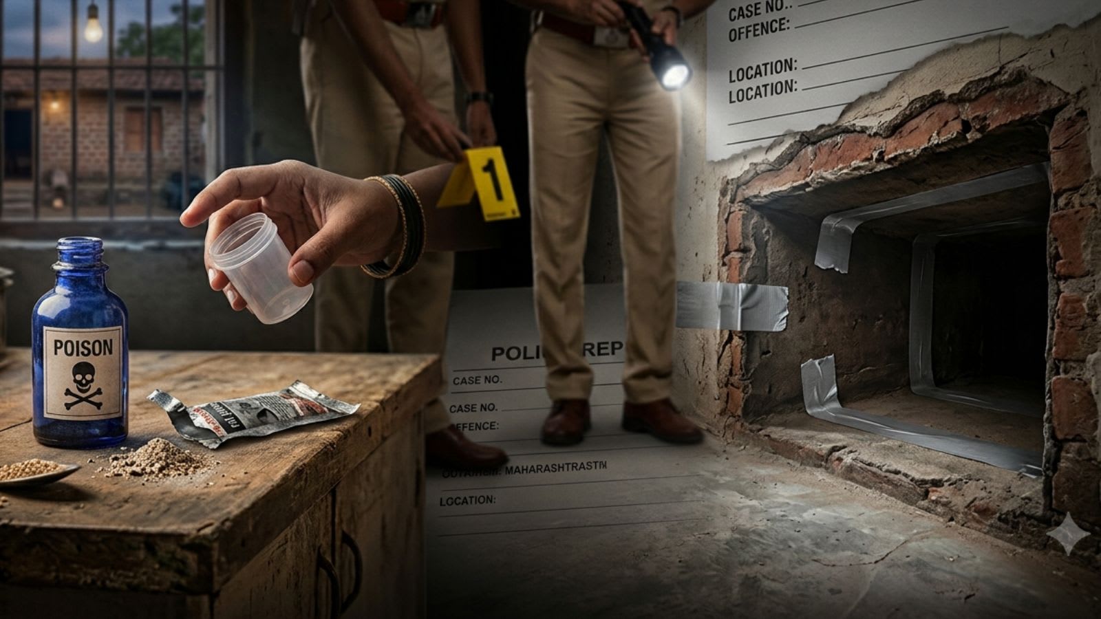 Maharashtra woman’s bid to poison husband, bury him alive foiled