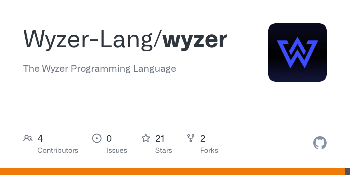 Show HN: Wyzer Programming Language