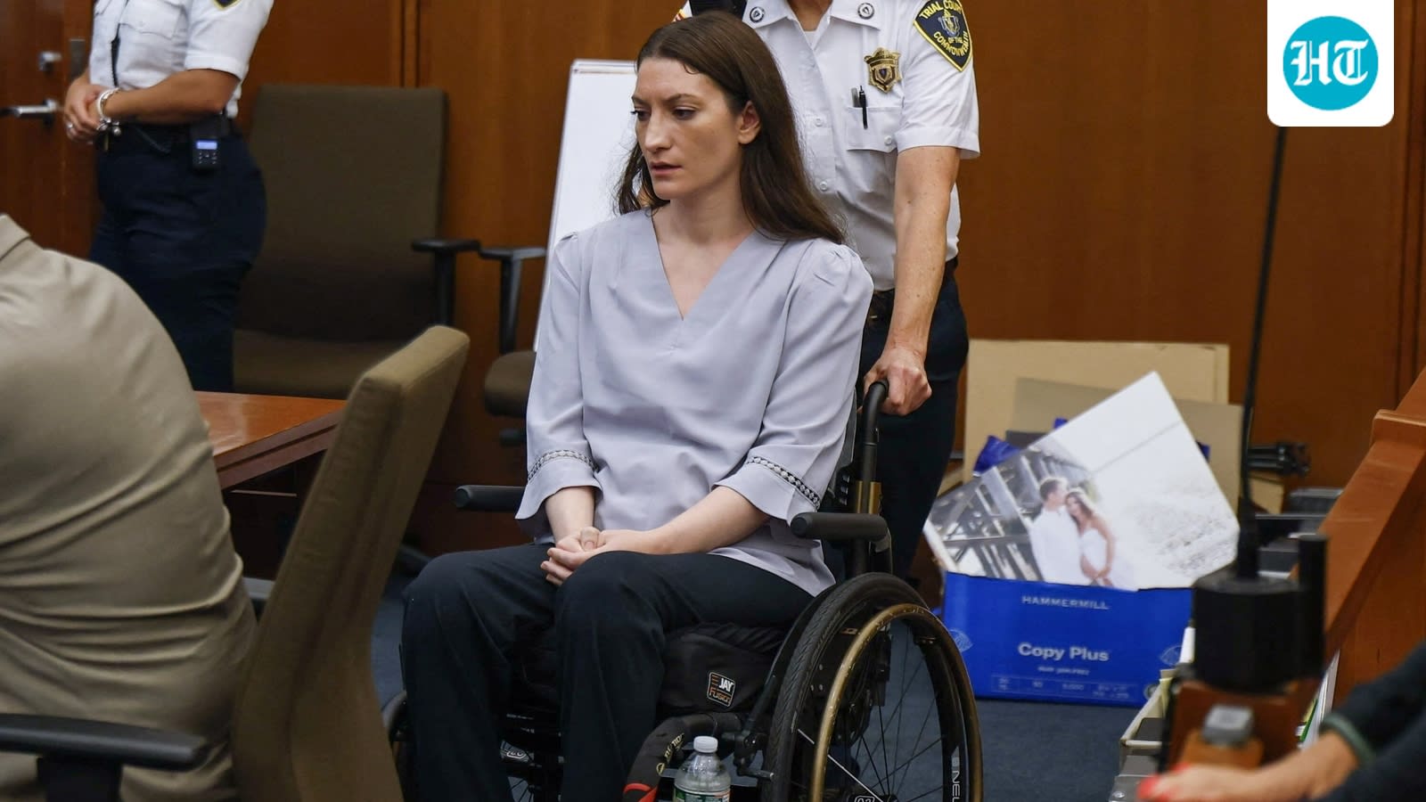 Why does Lindsay Clancy use a wheelchair? How she was injured before trial on charges of murdering her children