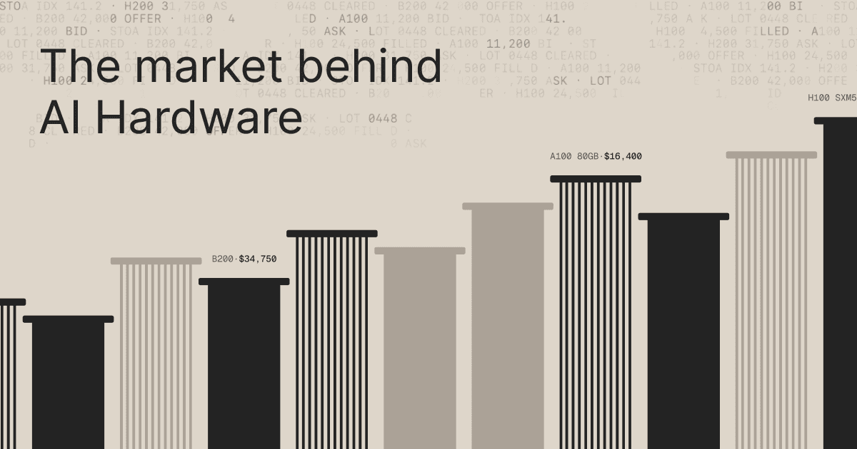 Launch HN: Stoa Markets (YC S26) – A Marketplace for GPUs and AI Servers