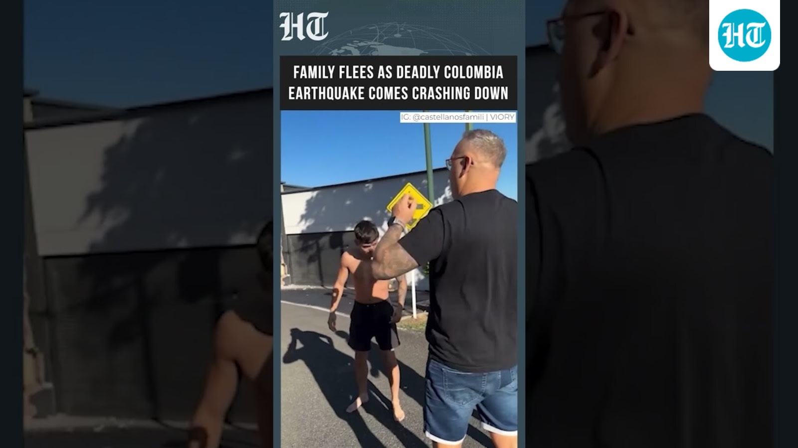 Colombia Earthquake Sends Families Fleeing As Buildings Shake & Panic Spreads Across Cities
