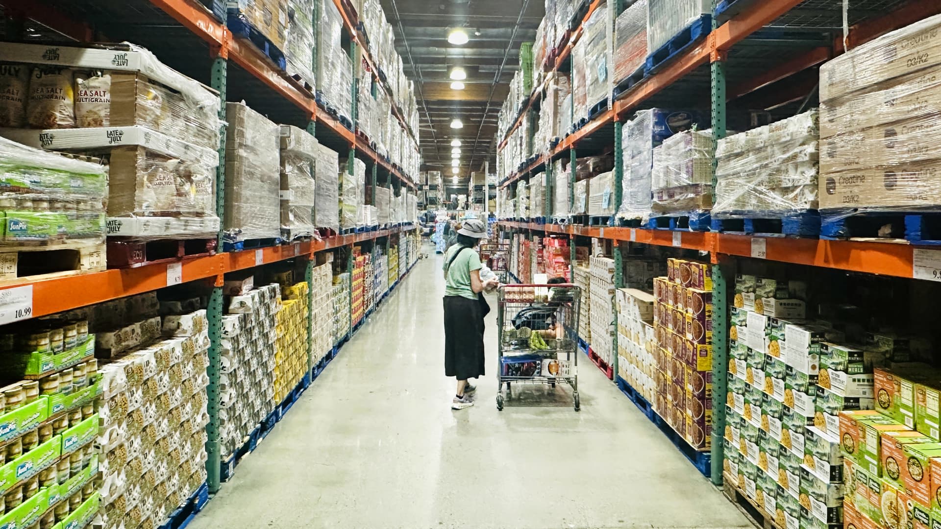 Wholesale prices were flat in July, below expectations for 0.2% increase