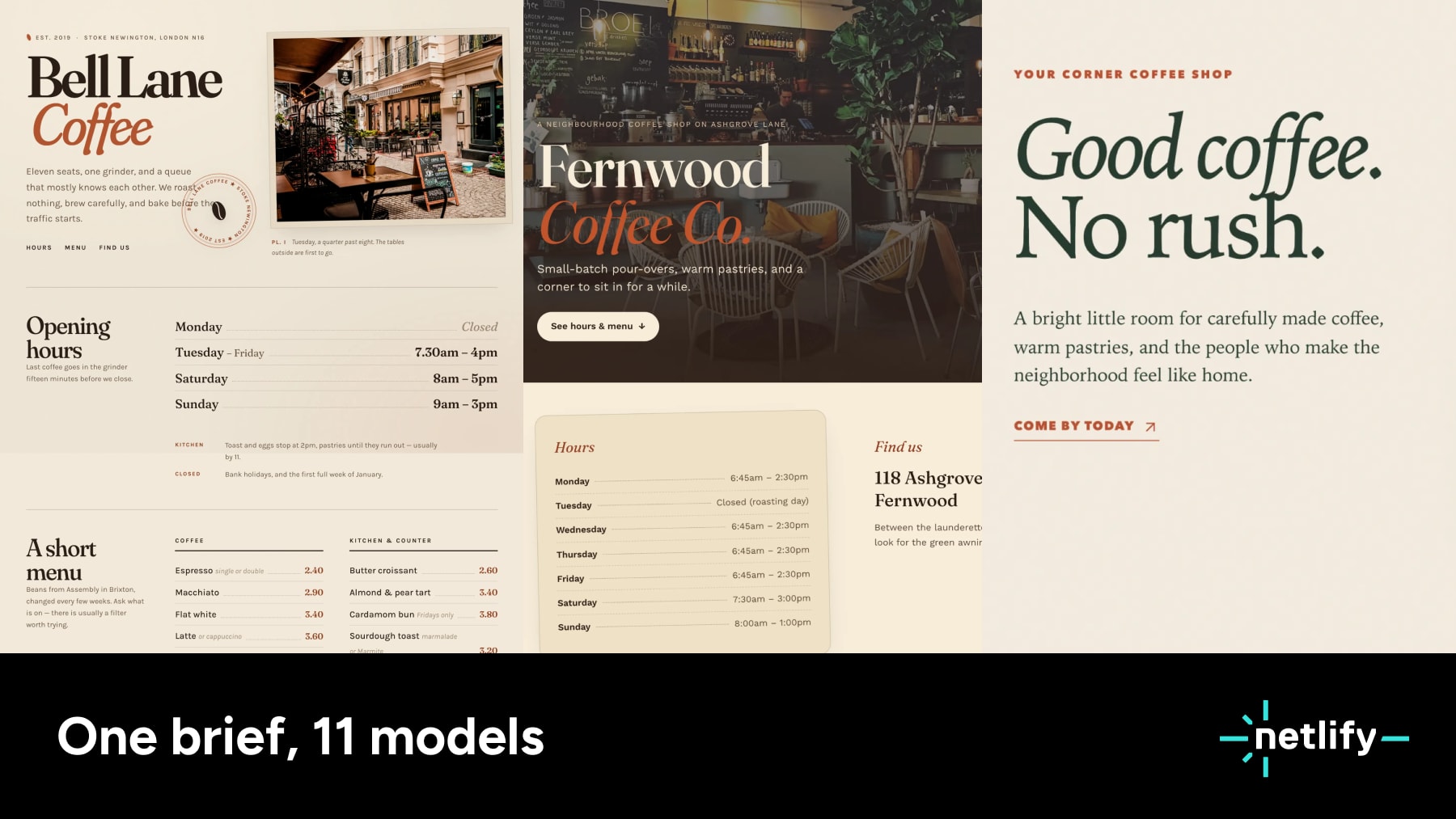 Choosing an AI model: one prompt, 11 models, different results