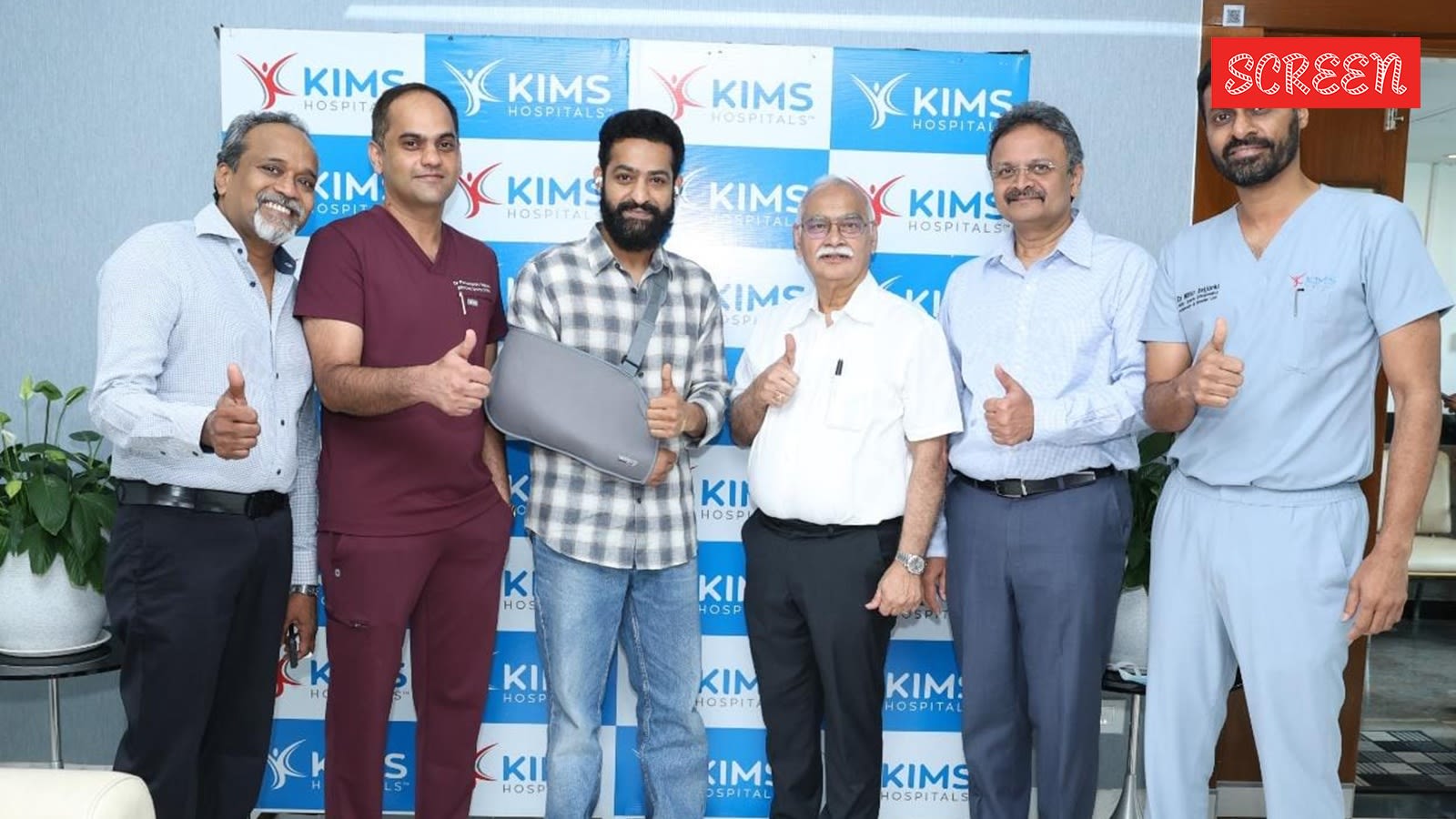 Jr NTR discharged after shoulder surgery; actor thanks fans for ‘love and prayers’