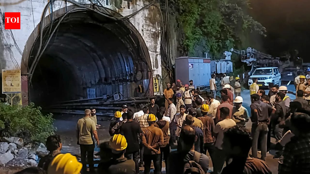 Sudden water inflow traps workers inside Uttarakhand tunnel, 16 rescued