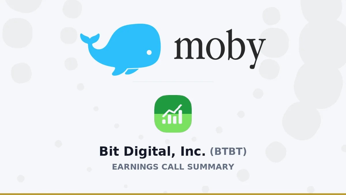 Bit Digital, Inc. Q2 2026 Earnings Call Summary