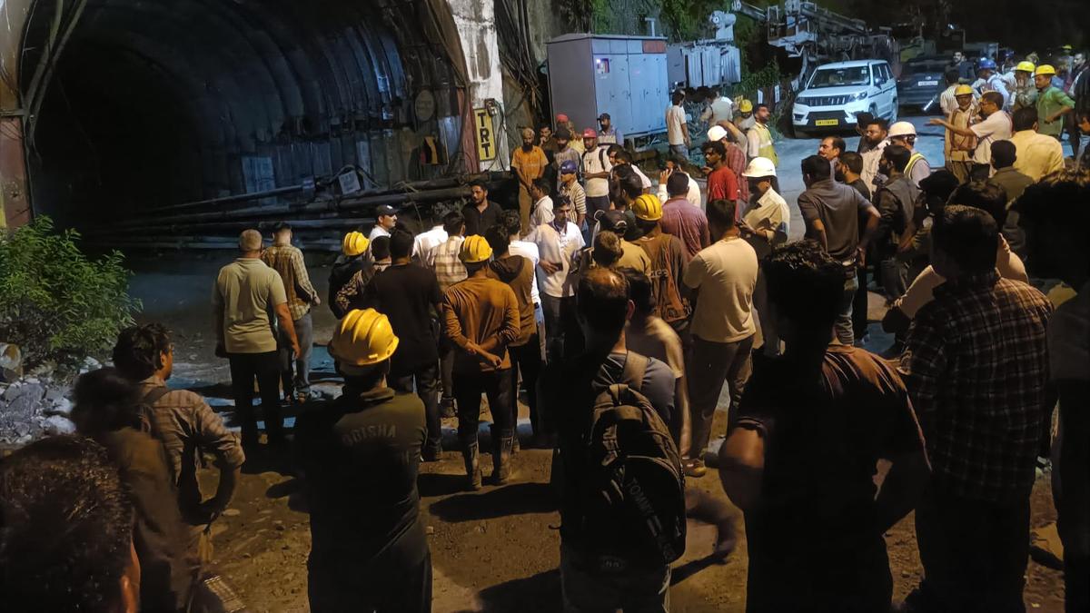Six workers feared trapped in tunnel in Uttarakhand’s Chamoli