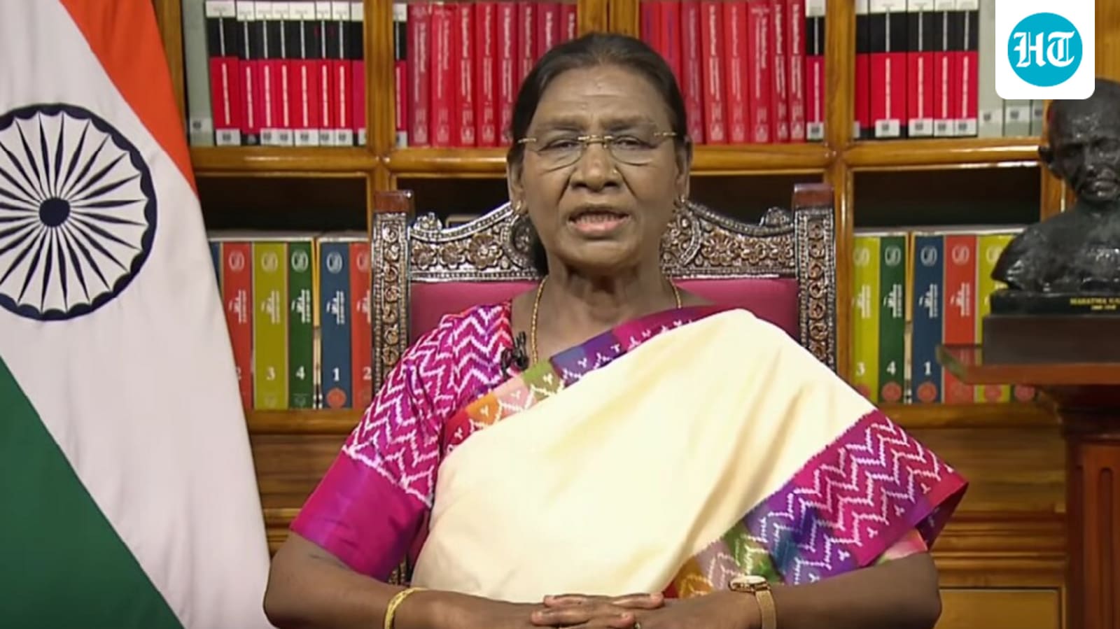 President Droupadi Murmu to address nation shortly ahead of Independence Day 2026 | LIVE updates