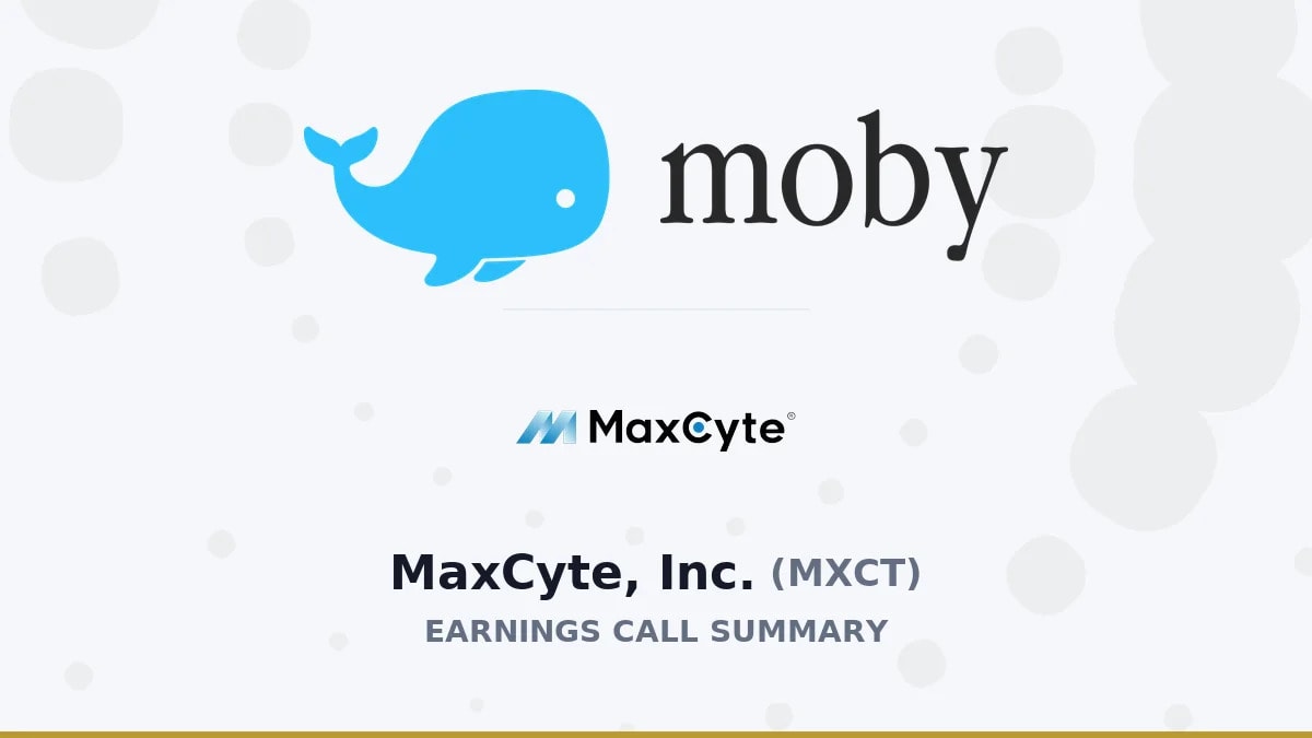 MaxCyte, Inc. Q2 2026 Earnings Call Summary
