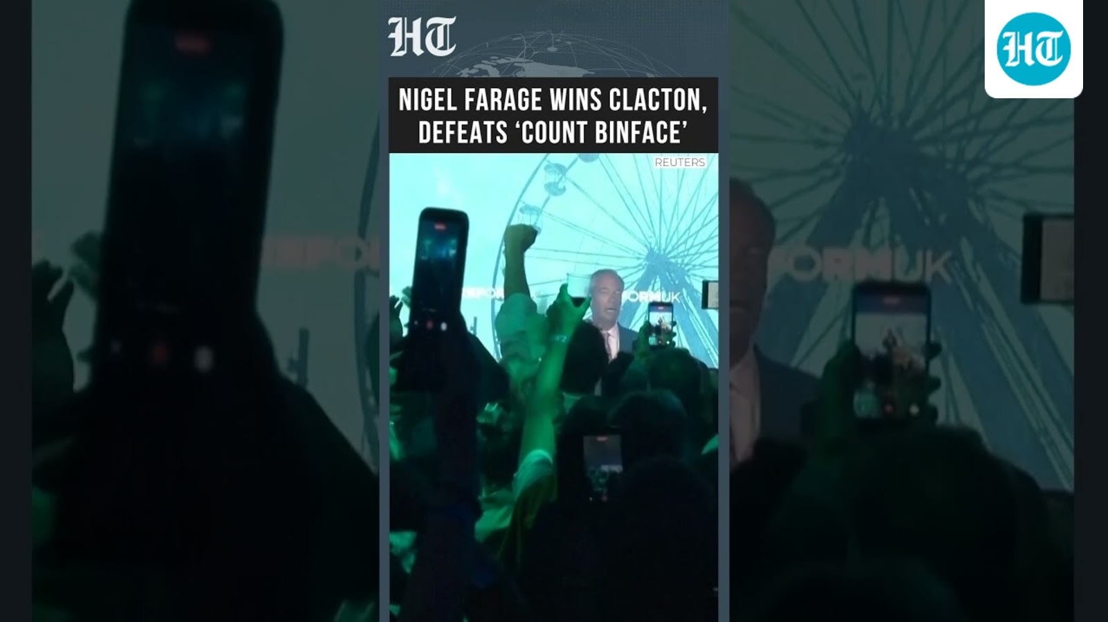 Nigel Farage Wins Clacton By-Election, Calls It ‘Resounding Victory’