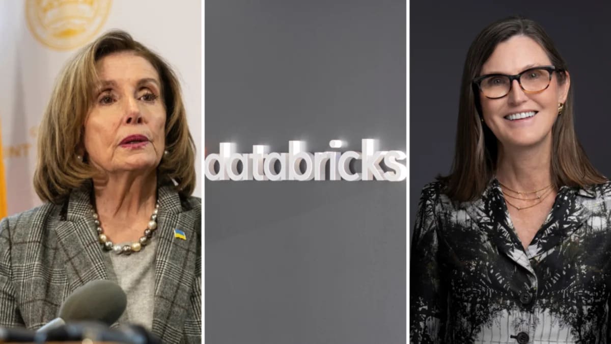 Nvidia, Nancy Pelosi, Cathie Wood Strike Gold With Databricks' $190 Billion Valuation