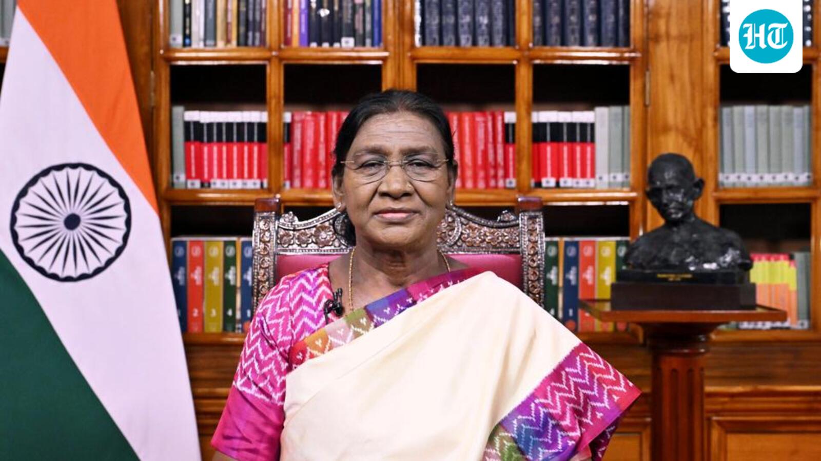 Public exams gateways to opportunities, govt taking steps to curb unfair means: Murmu on I-Day eve