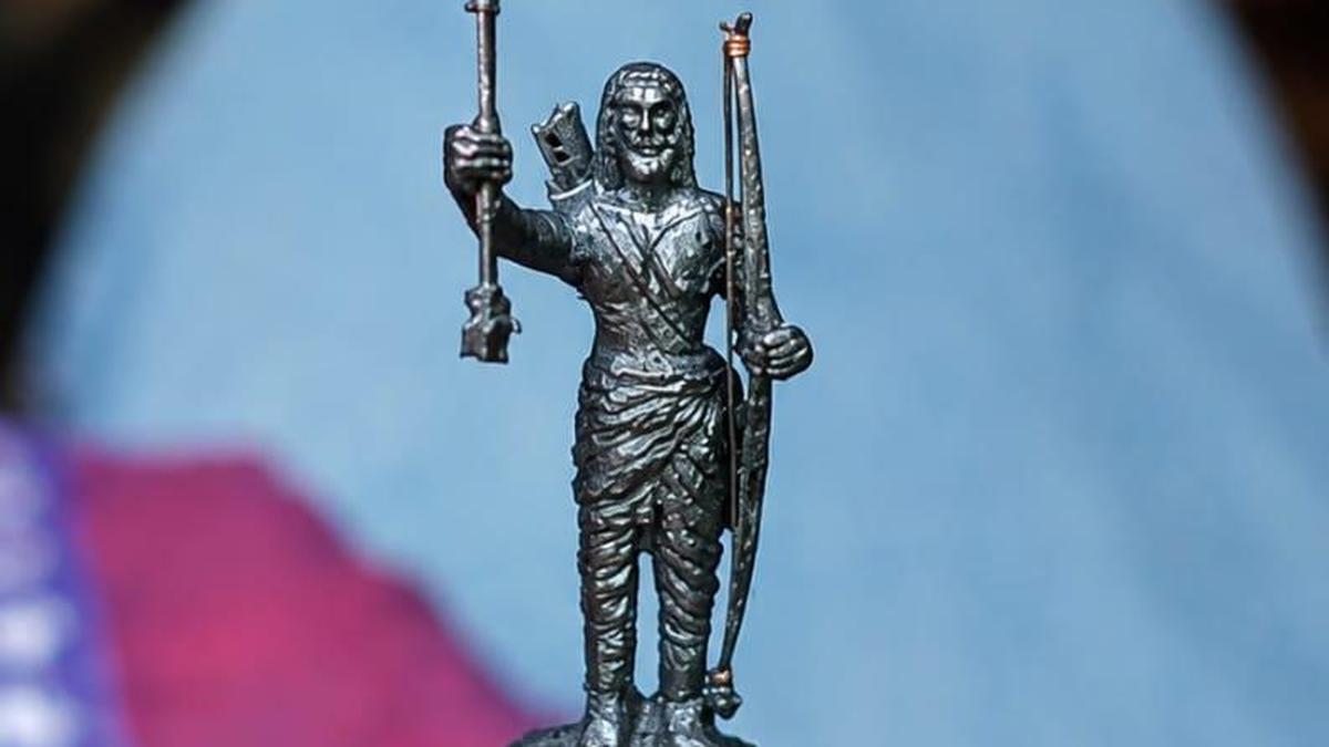 Innovative tribute to freedom fighter Alluri Sitarama Raju