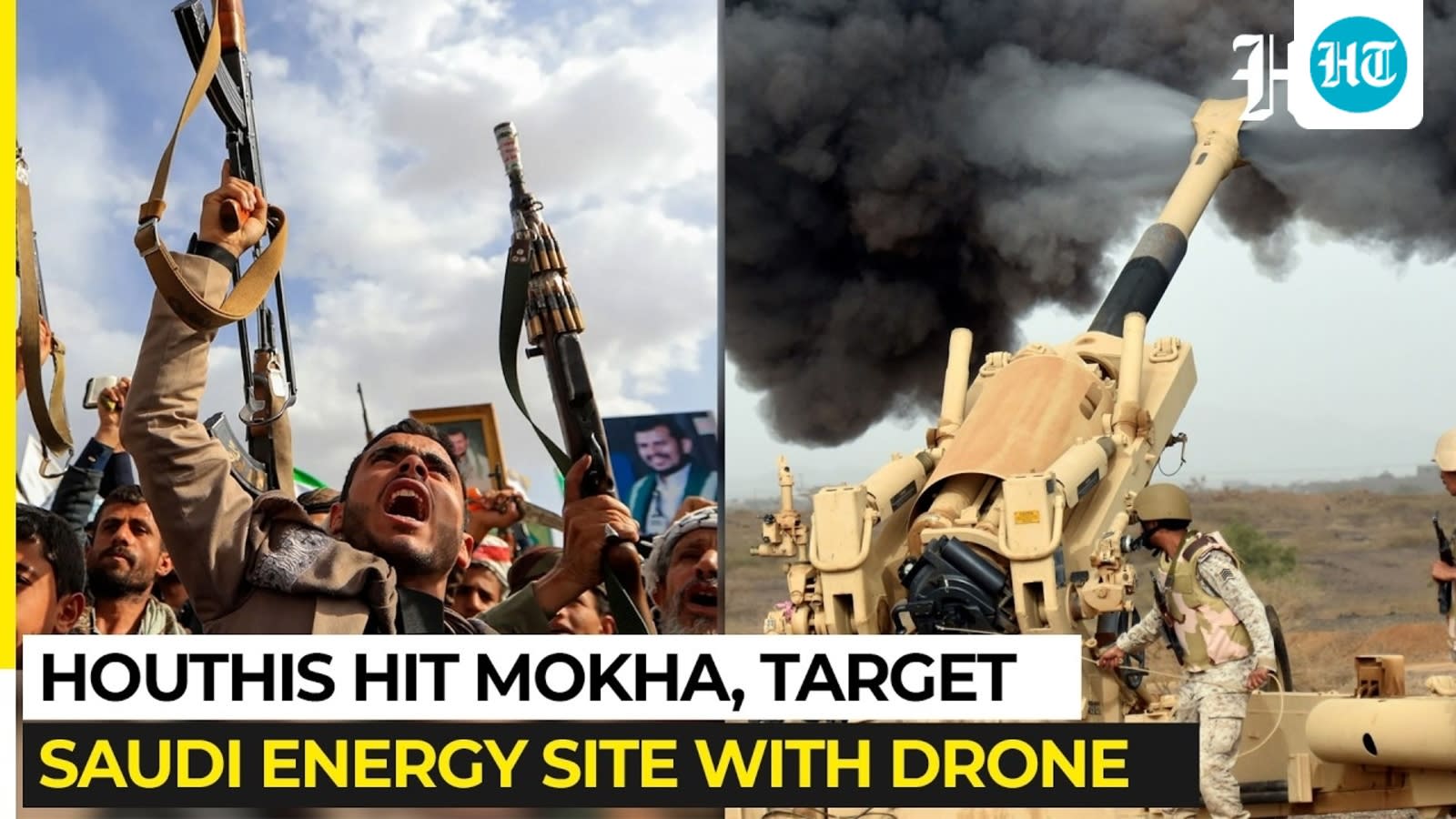 Houthis vow to keep pounding Saudi forces amid missile barrage on Mokha, drone strike on Aramco site