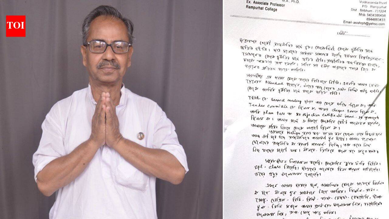 'Entering politics was mistake': Mamata aide Asish Banerjee's suicide note surfaces