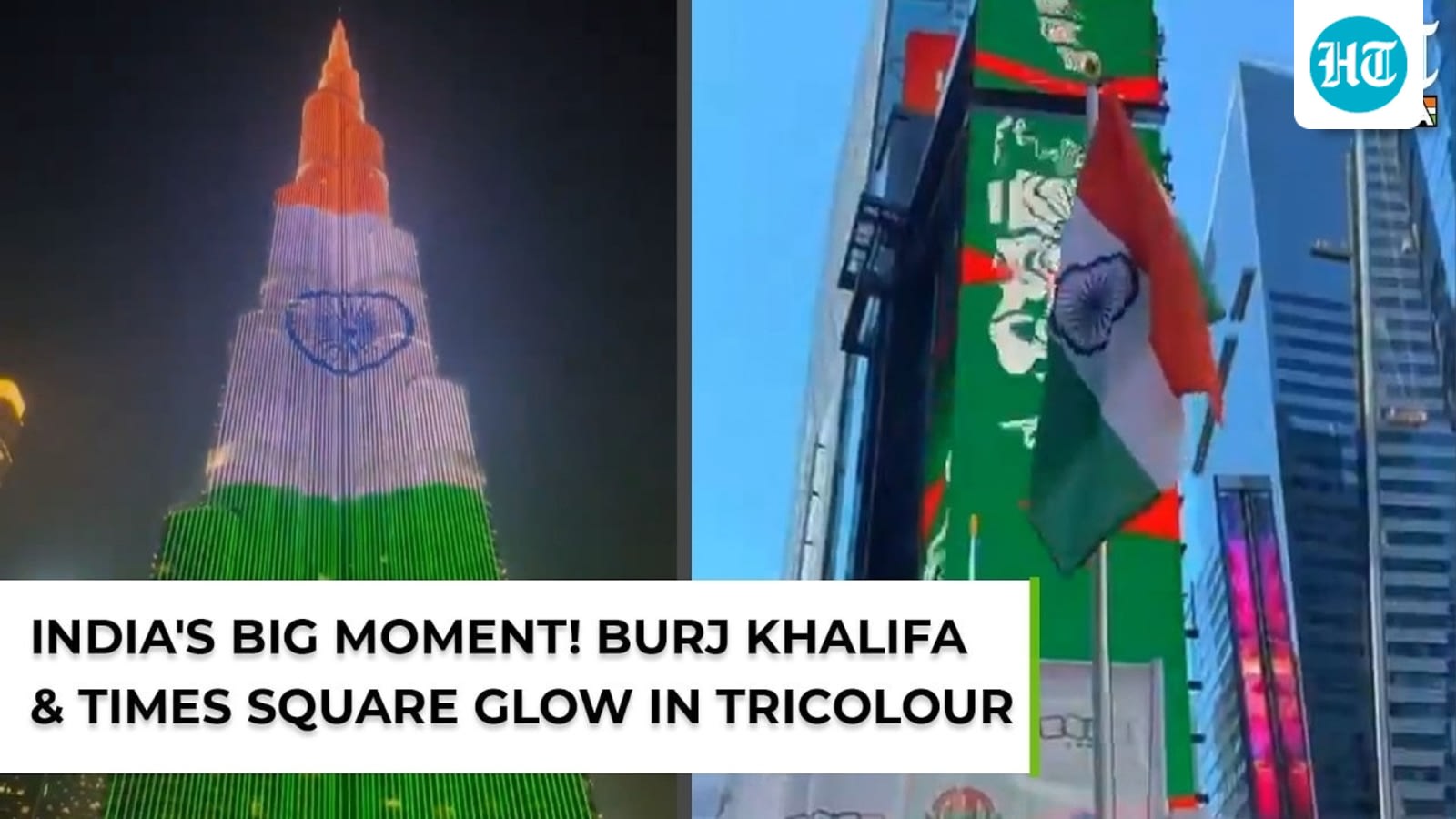India's proudest global moment: Burj Khalifa & Times Square deliver jaw-dropping tricolour displays