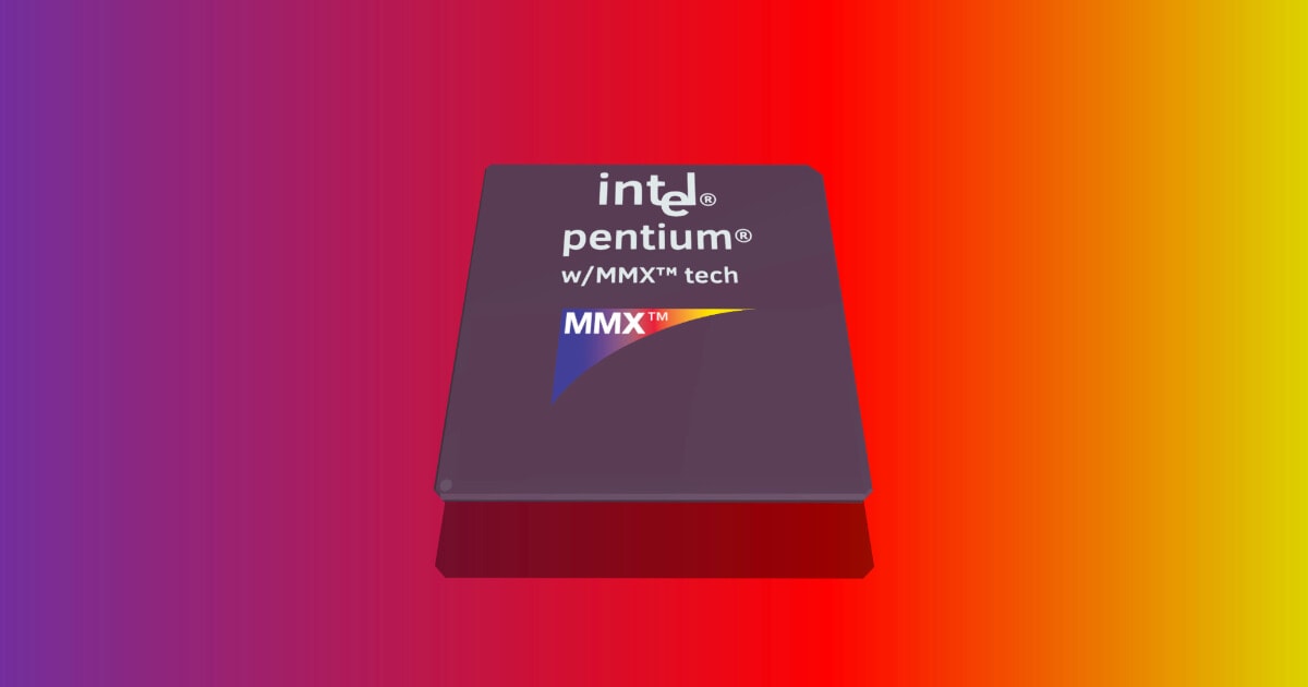 SIMD in the 90s: Programming Intel's Pentium MMX