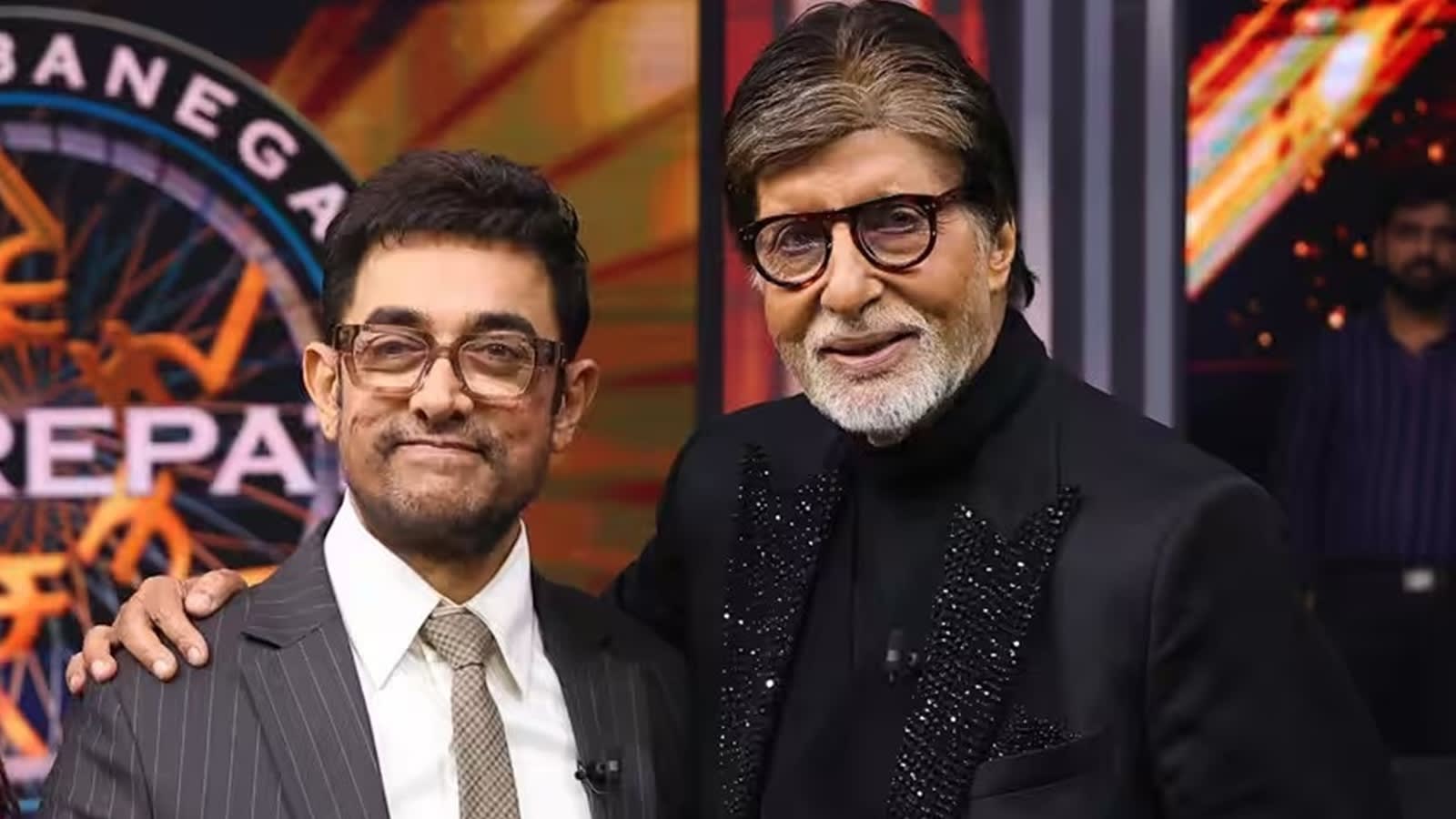 Aamir Khan tells Amitabh Bachchan how he starts his mornings: ‘It tastes nice’