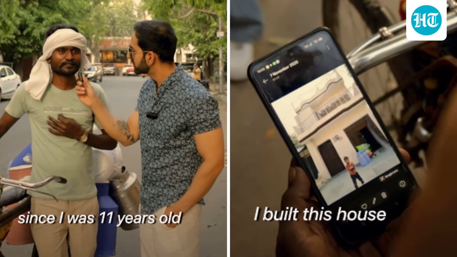Lassi seller earning  ₹80,000 builds two-storey house: ‘Hamare paas makan hi nahi tha’