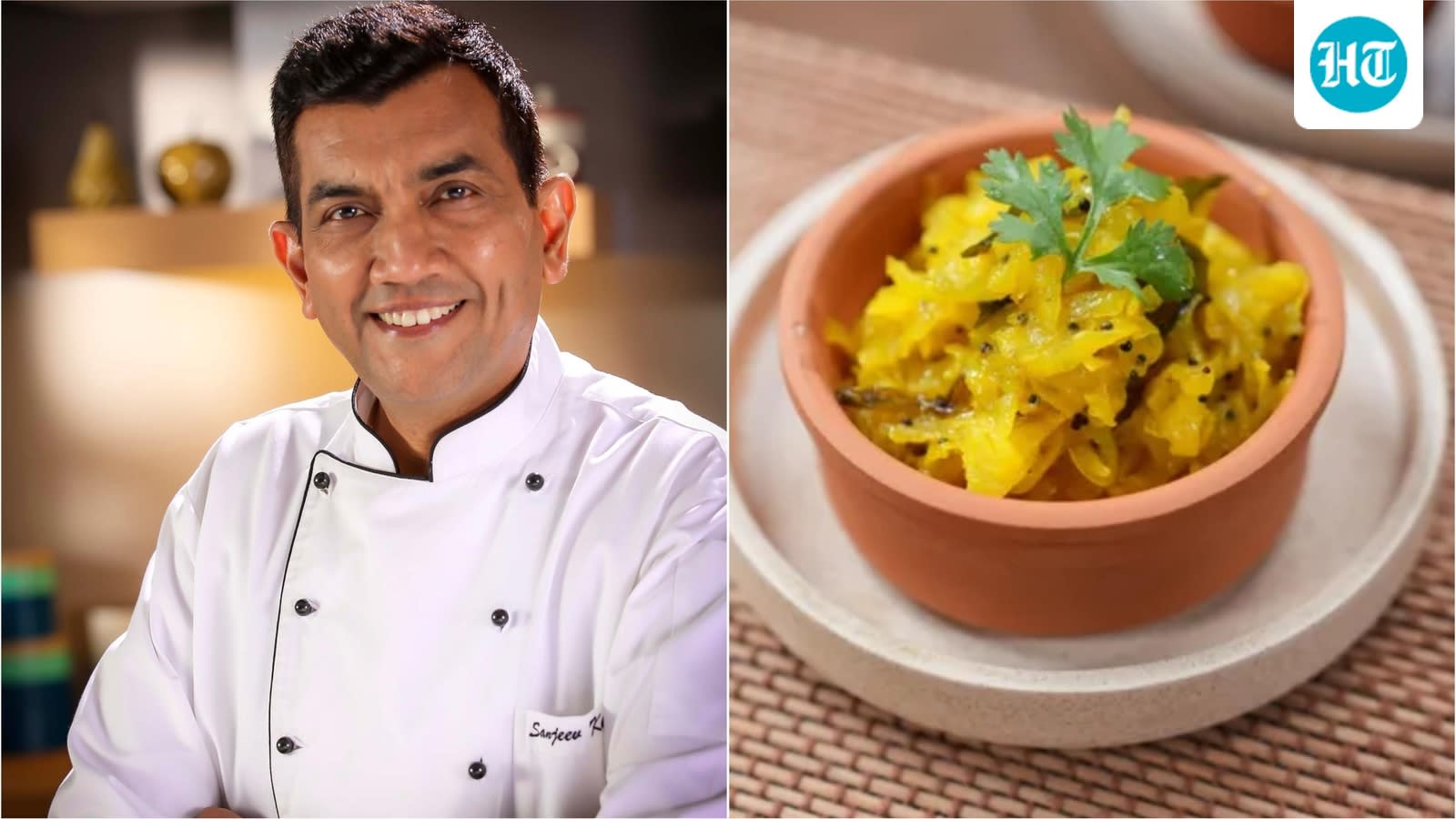 Chef Sanjeev Kapoor’s papaya sambharo recipe: How to make this crunchy Gujarati side dish at home