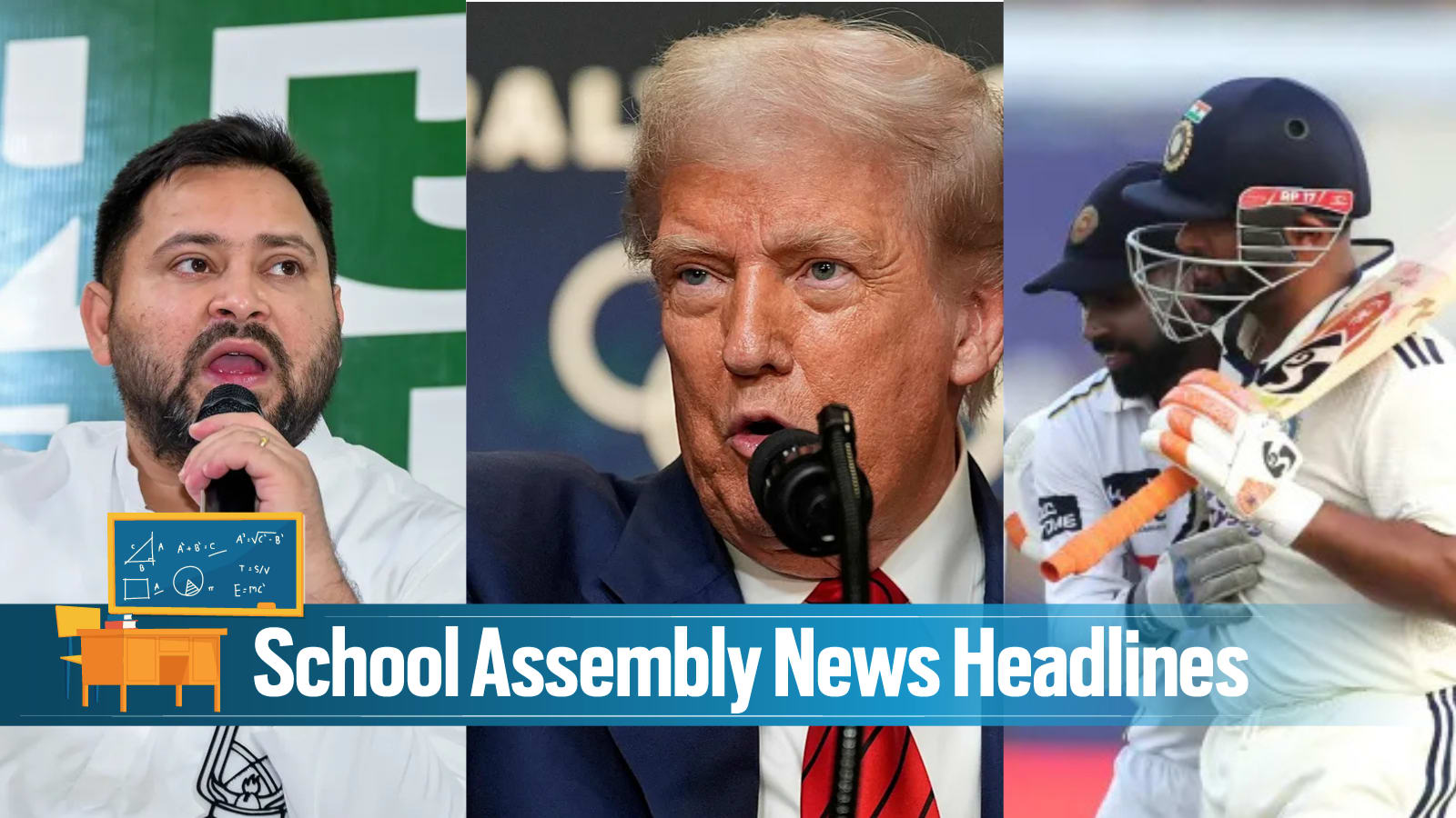 Today News Headlines for School Assembly, August 20, 2026: Trump continues to claim Strait of Hormuz as ‘US territory’