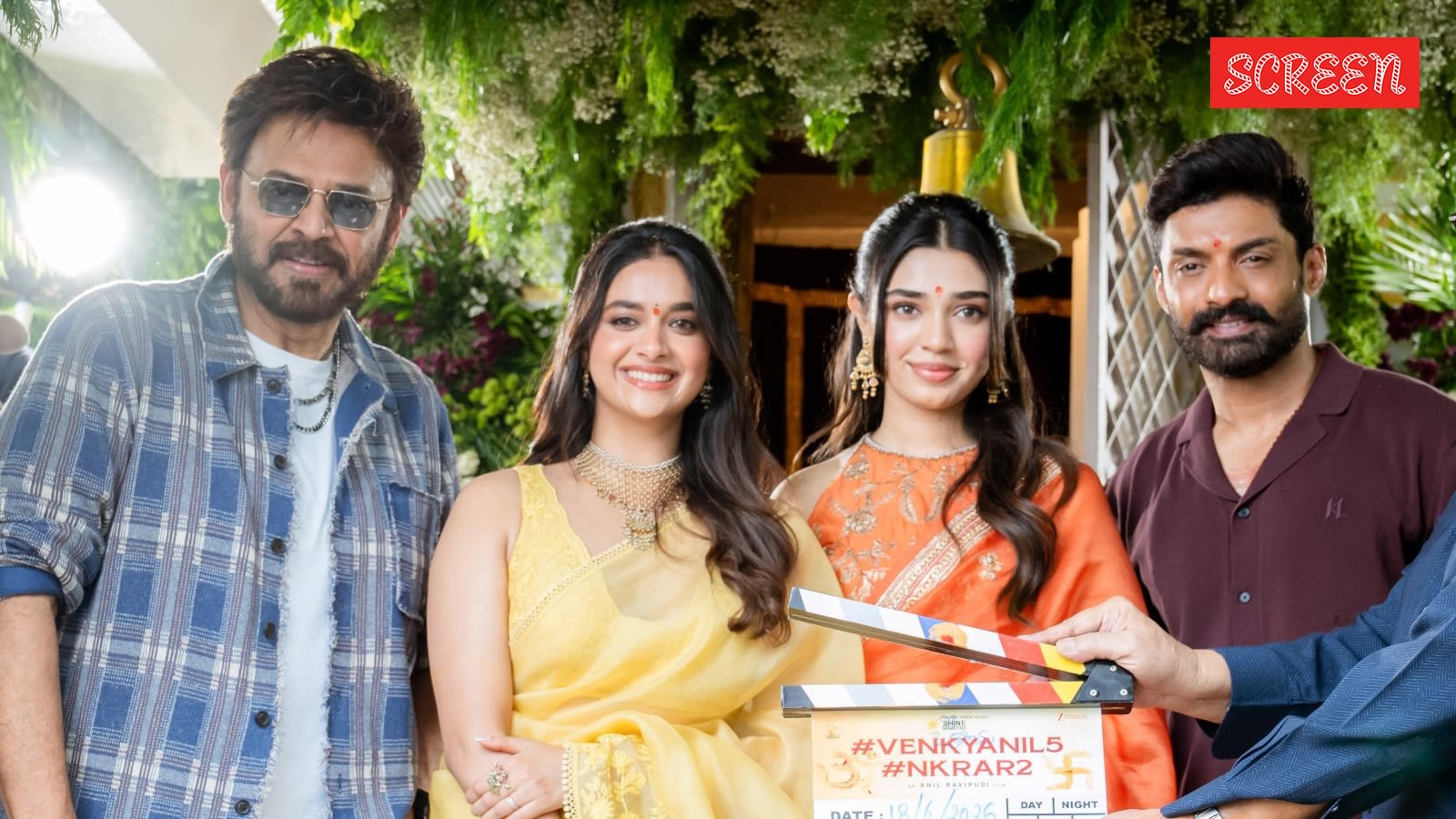 Anil Ravipudi’s new film with Venkatesh gets title—and it doubles as release date