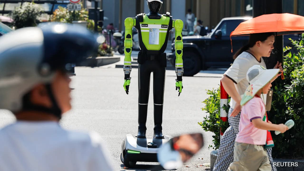 No Guns, No Arrest Powers: Meet China's New Traffic Robocops