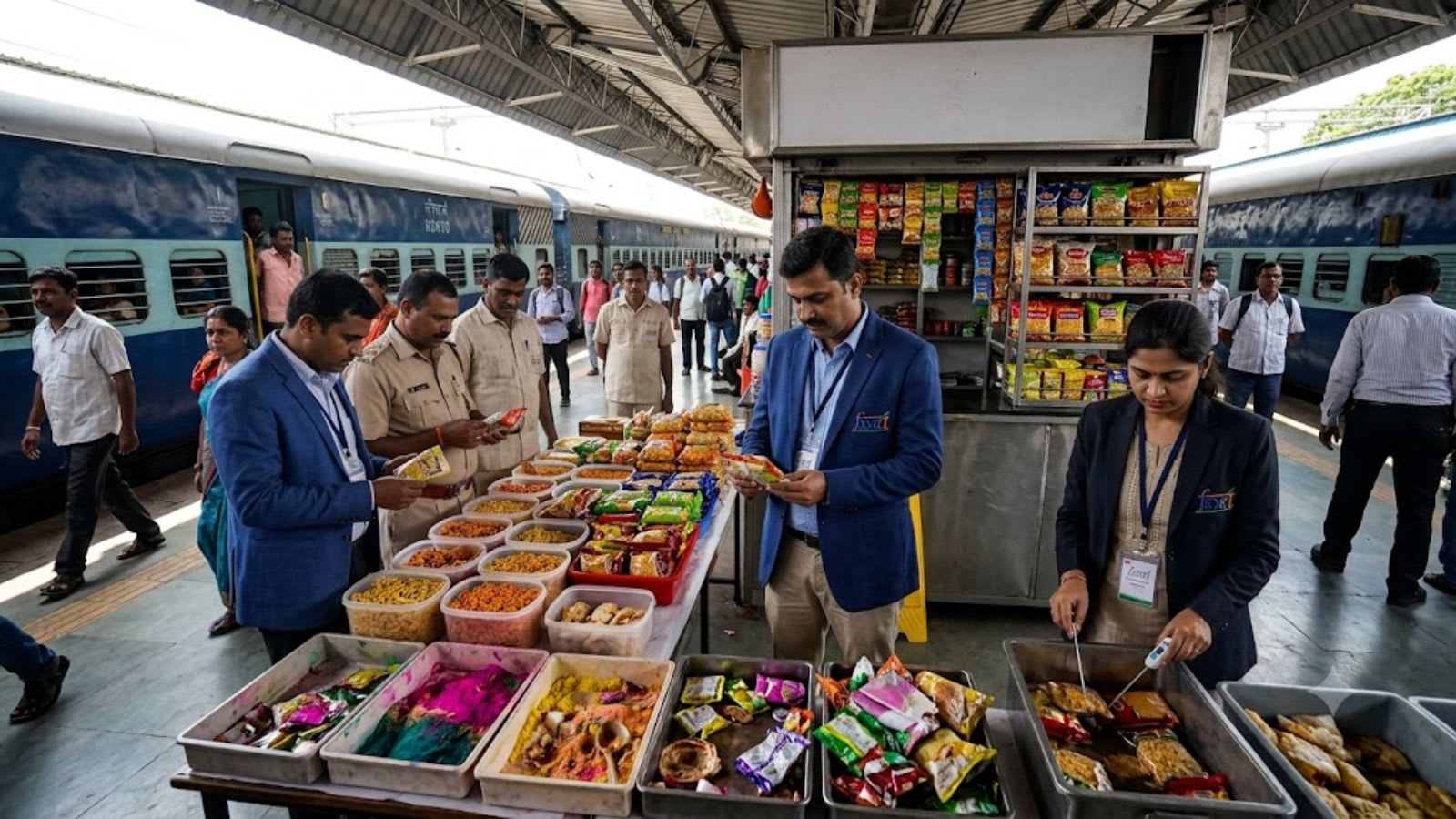 Railways responds after expired products, non-permitted colours found in food at Karnataka stations