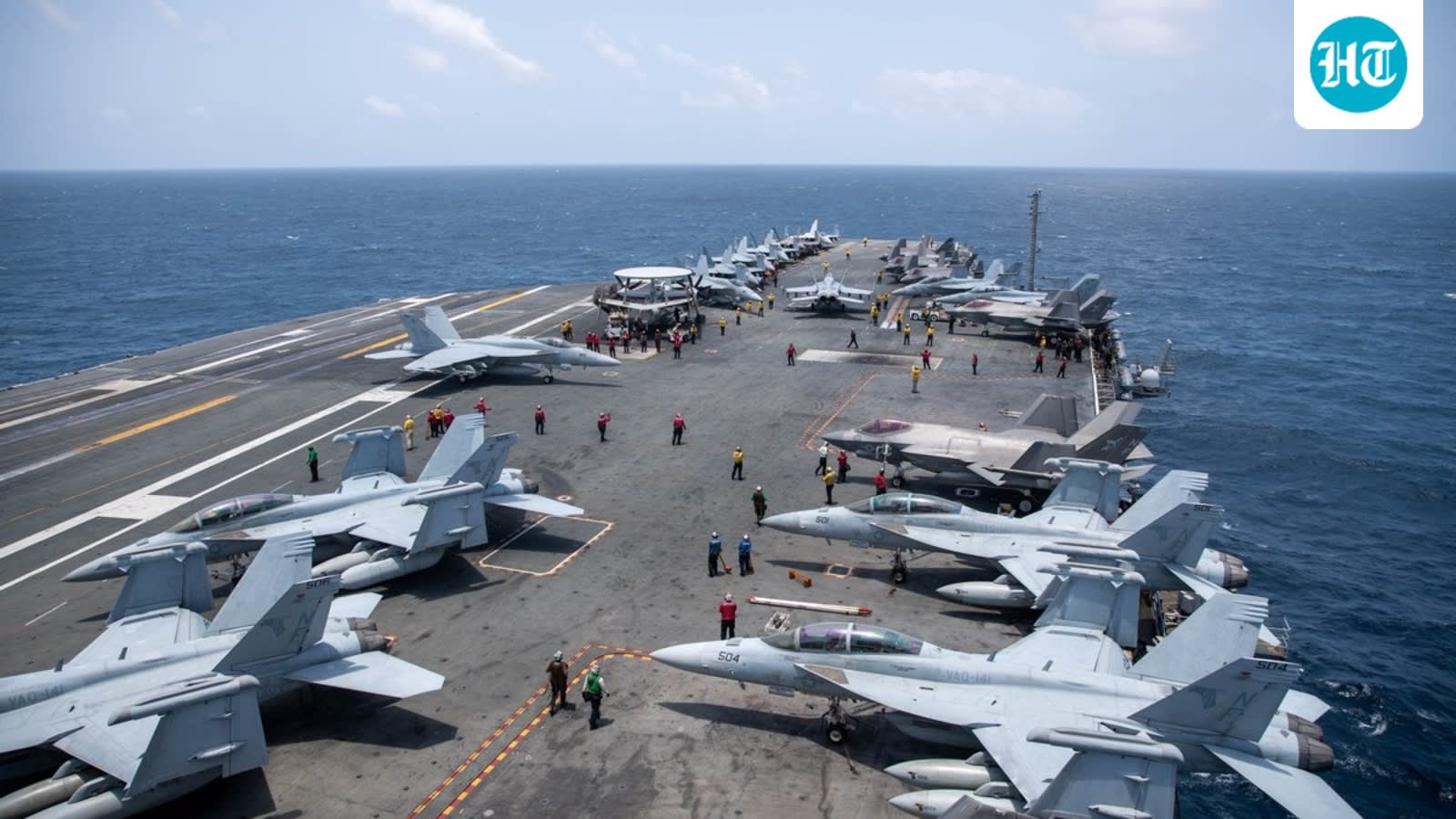 New US carrier arrives in Middle East amid reports of relief to long-deployed USS Abraham Lincoln