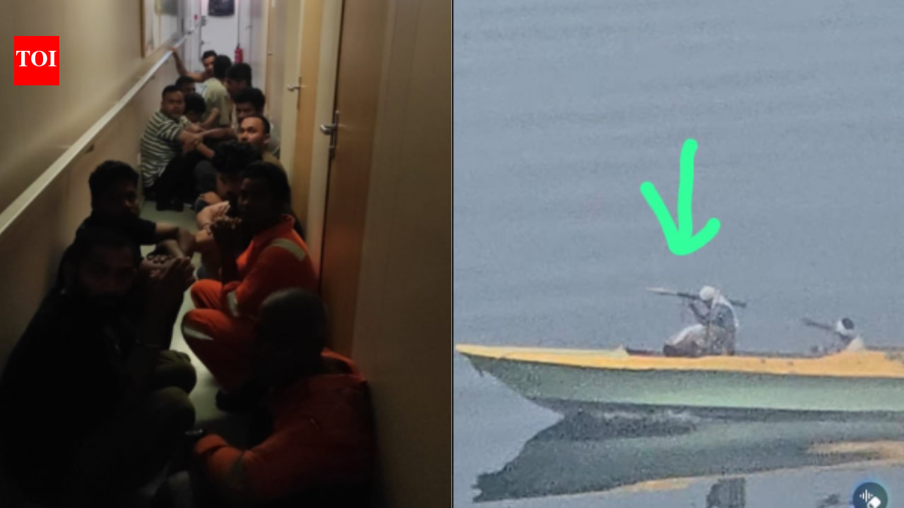 Watch: Indian seafarers take cover as vessel attacked in Hormuz back in April