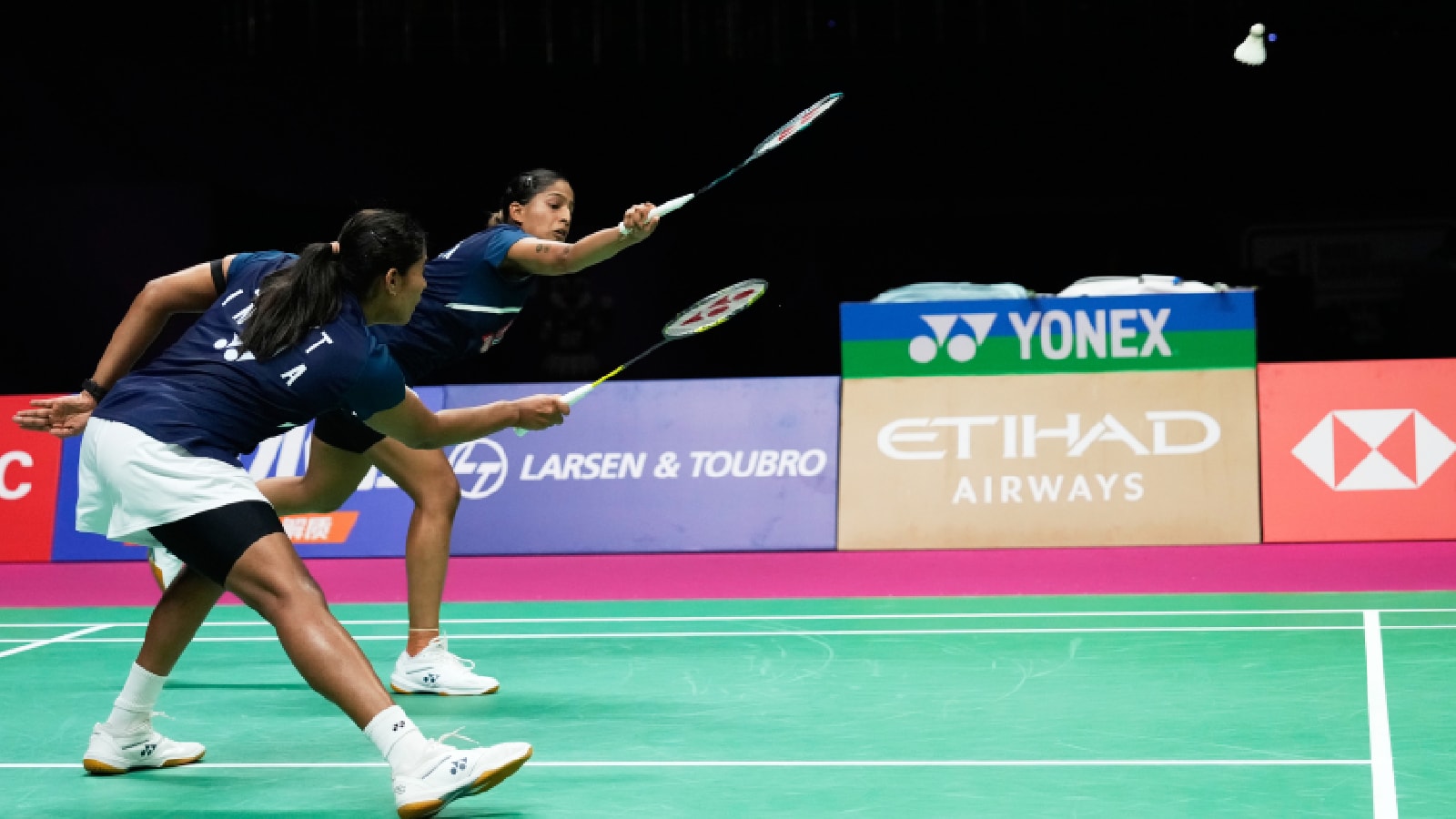 Treesa-Gayatri show no respect to doubles legend, inflicting defeat on their idol
