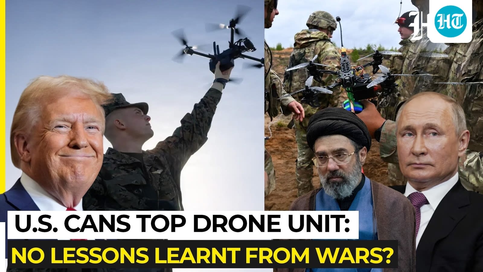 US army scraps Ukraine war-inspired drone unit: Putin, Mojtaba laugh as Trump makes huge mistake?