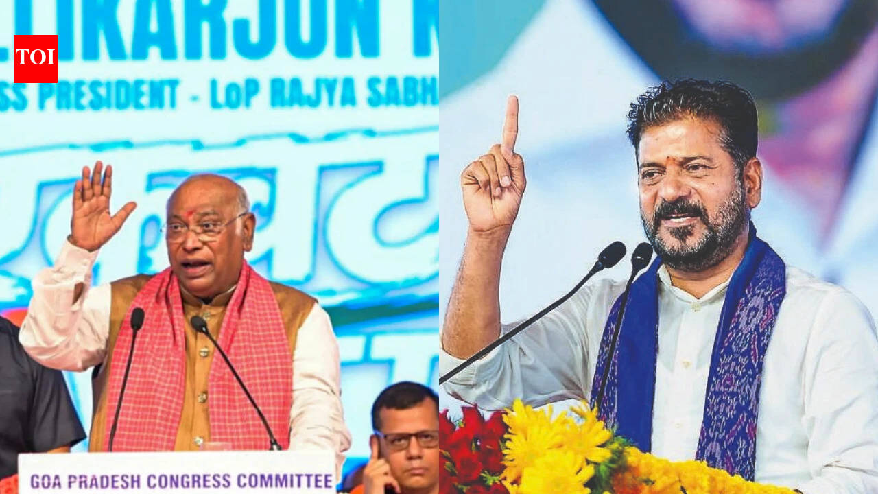‘Deeply unfair’: Kharge slams Centre over Revanth Reddy’s US tour cancellation